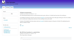 Desktop Screenshot of hermann-uwe.de